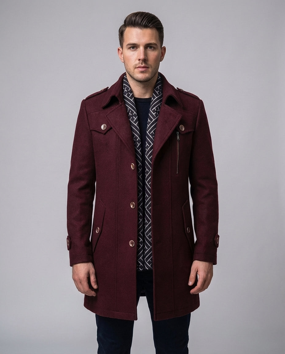 Kingsley™ Wool Jacket – Timeless British wool jacket for refined winter wear