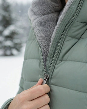 Olivia™ – Insulated Winter Jacket with Sherpa Hood