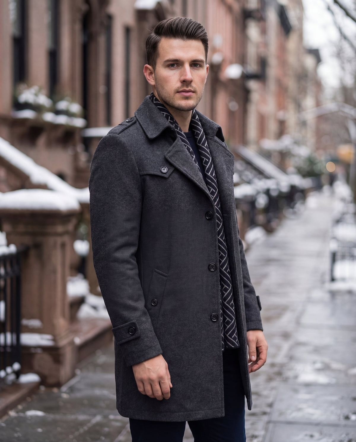 Kingsley™ Wool Jacket – Timeless British wool jacket for refined winter wear