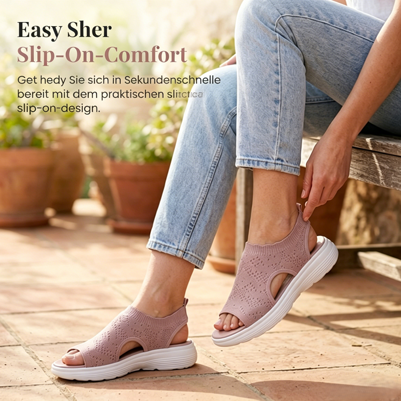 FlexWalk – Breathable Platform Sandals