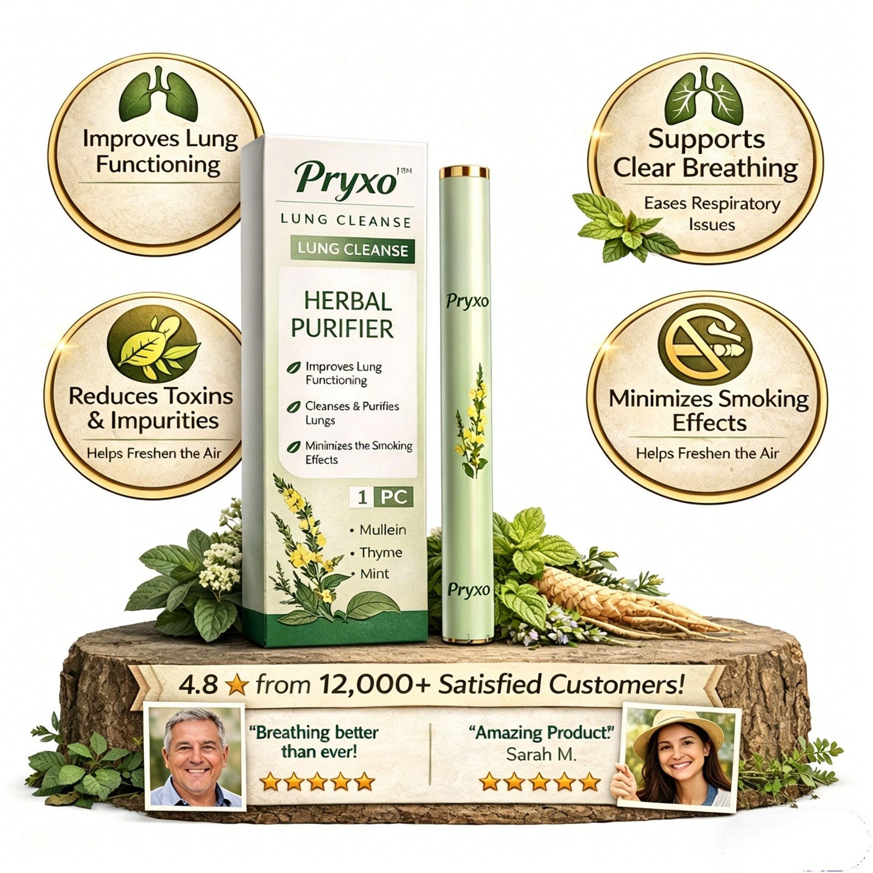 Pryxo – Ultimate Relaxation Stick (4 Aromas in 1 Box)