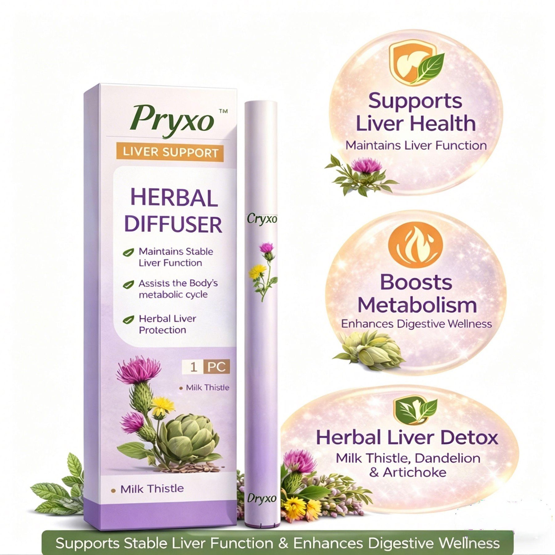 Pryxo – Ultimate Relaxation Stick (4 Aromas in 1 Box)