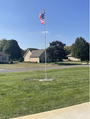 SolarGlory – Telescopic Flagpole with LED Light