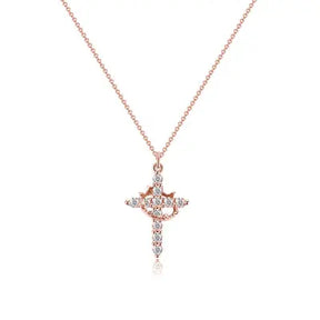 RoyalFaith – Crown Cross Necklace