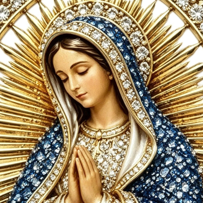 FaithGlow – Sacred Heart of Jesus Brooch