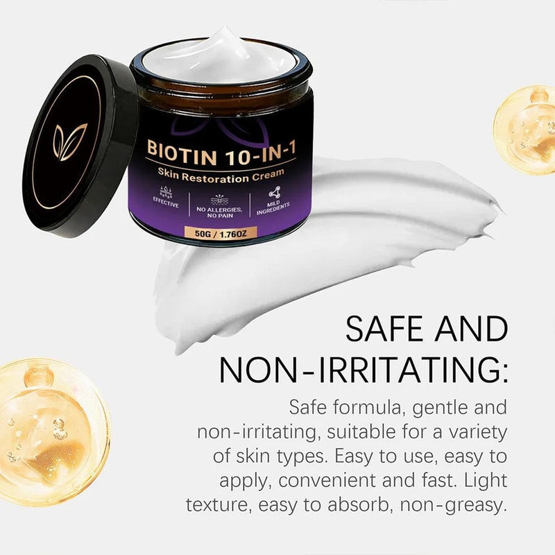 SkinRevive –  Biotin 10-in-1 Skin Restoration Cream