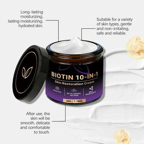 SkinRevive –  Biotin 10-in-1 Skin Restoration Cream
