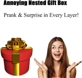 GiftQuest - Christmas Gift Fun Nesting Doll Box