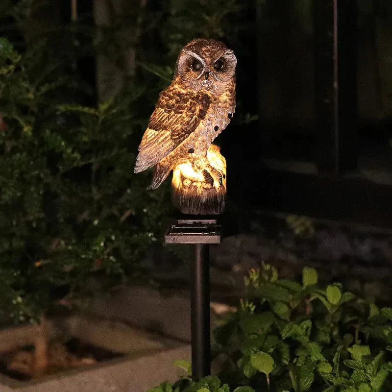 OwlGuard – Solar LED Garden Light