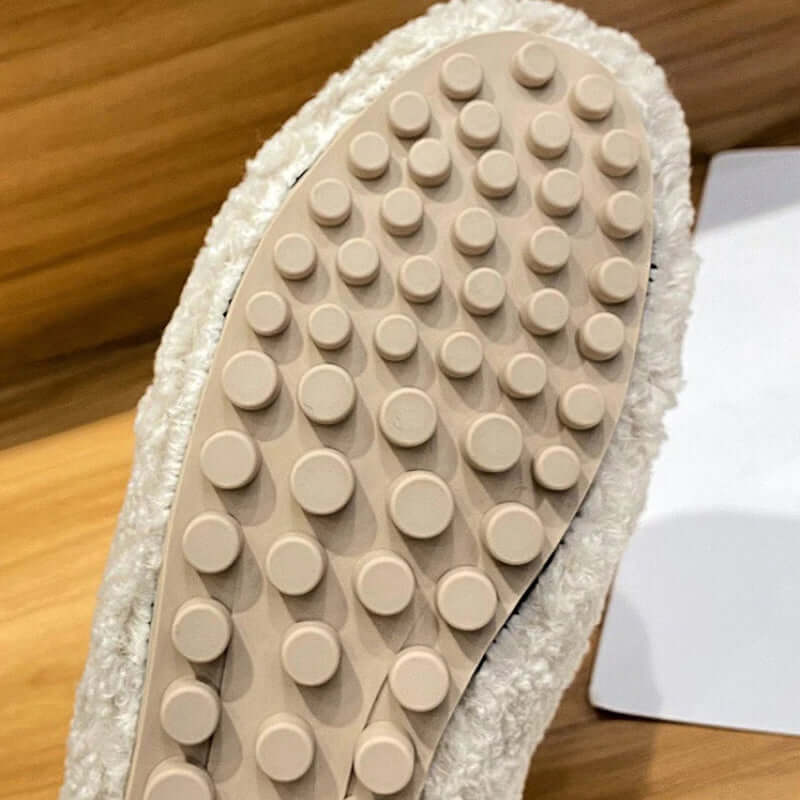 Arielle Plush Moccasins With Non-Slip Sole | Lupi