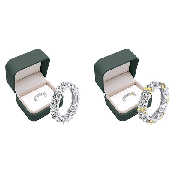 Moissanova – Magnetology Moissanite Diamond Ring
