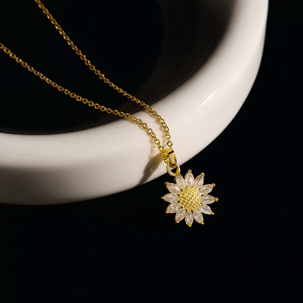 SunLoom – Sunflower Necklace Gift Box Set