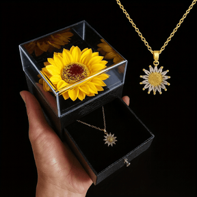 SunLoom – Sunflower Necklace Gift Box Set