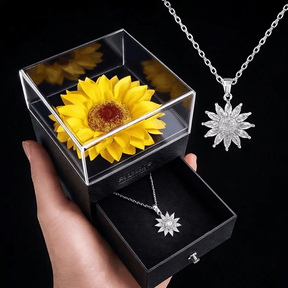 SunLoom – Sunflower Necklace Gift Box Set