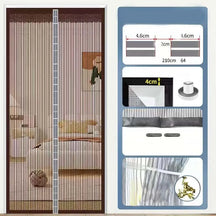 MagnetShield - Reinforced Magnetic Mosquito Net Curtain
