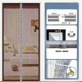 MagnetShield - Reinforced Magnetic Mosquito Net Curtain