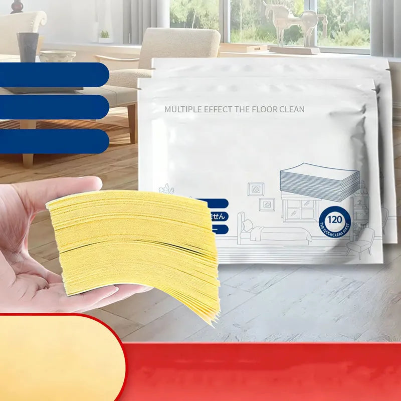 CleanEase - Water-Soluble Floor Cleaning Wipes