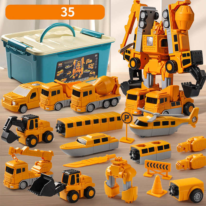 RoboForge – Magnetic Build & Transform Toy