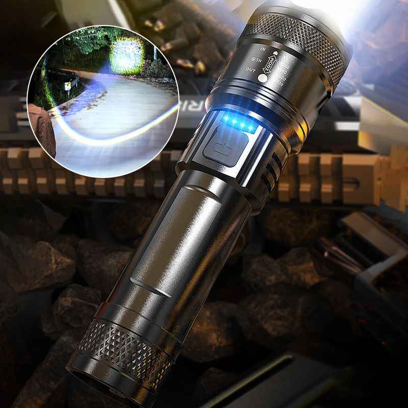 LumeRay – High-Intensity Zoomable Tactical Flashlight