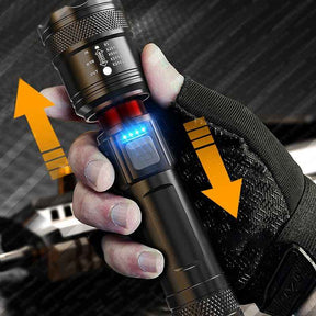 LumeRay – High-Intensity Zoomable Tactical Flashlight