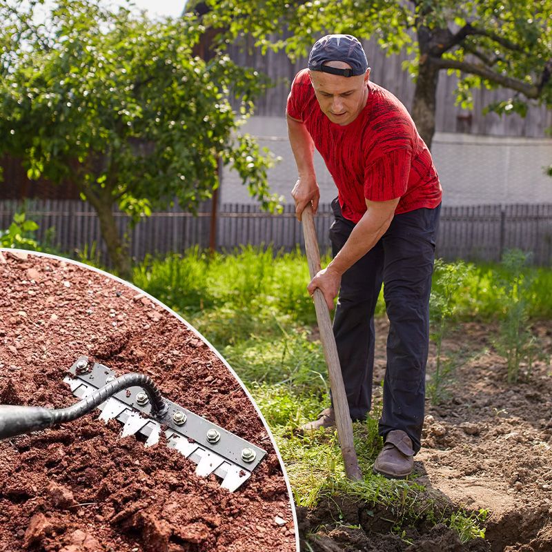 WeedCrusher – Deep Root Garden Rake