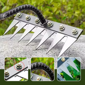 WeedCrusher – Deep Root Garden Rake