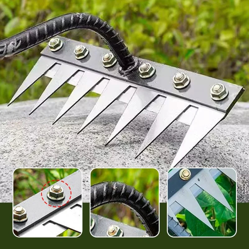WeedCrusher – Deep Root Garden Rake