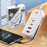 PowerHub – 66W Fast Charging Socket(2PD+2USB)
