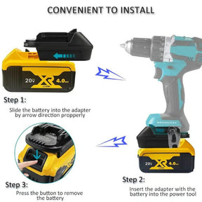 VoltBridge – Lithium Battery Tool Adapter