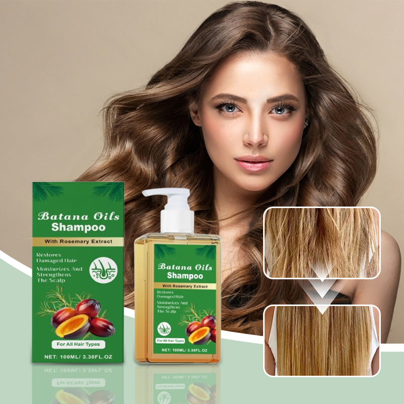 BotaniGlow – Nourishing Batana Oil Herbal Shampoo