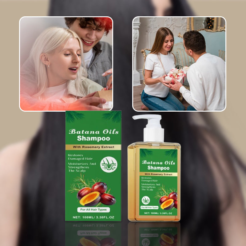 BotaniGlow – Nourishing Batana Oil Herbal Shampoo