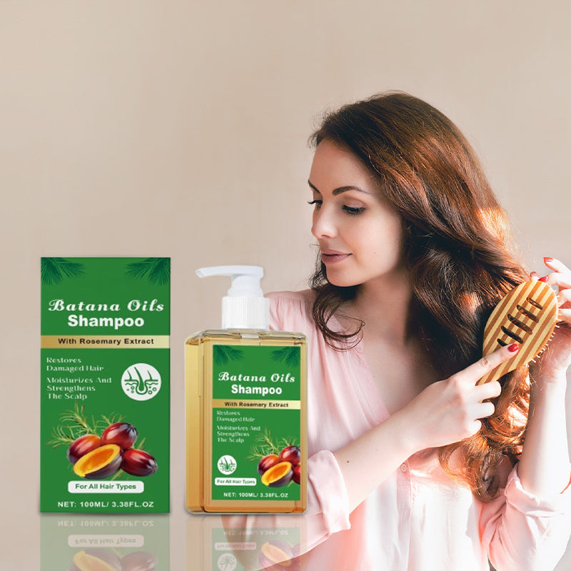 BotaniGlow – Nourishing Batana Oil Herbal Shampoo