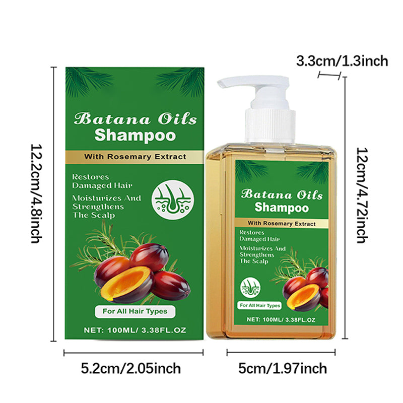 BotaniGlow – Nourishing Batana Oil Herbal Shampoo