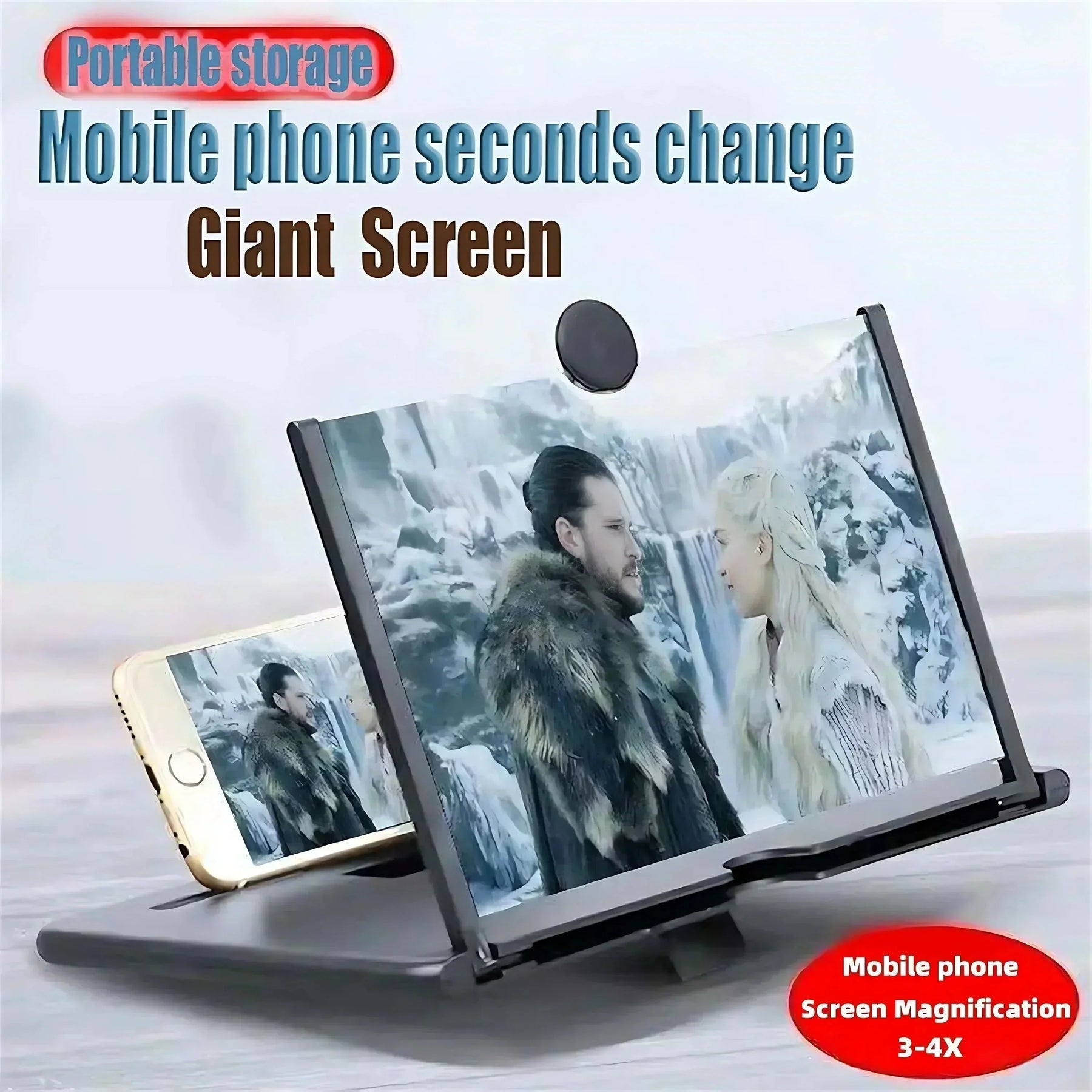 ScreenMax – 3D Phone Amplifier + Big Screen Viewing