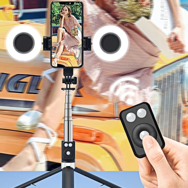 BrightCapture – Selfie Stick & Tripod Combo