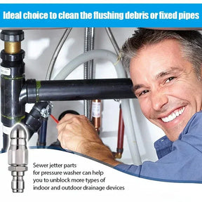 RapidFlush - Safe & Efficient Pipe Cleaning Nozzle
