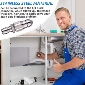 RapidFlush - Safe & Efficient Pipe Cleaning Nozzle
