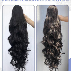 LunaLocks – Glamorous Wave Ponytail Extension