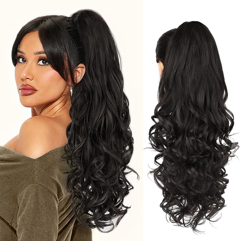 LunaLocks – Glamorous Wave Ponytail Extension