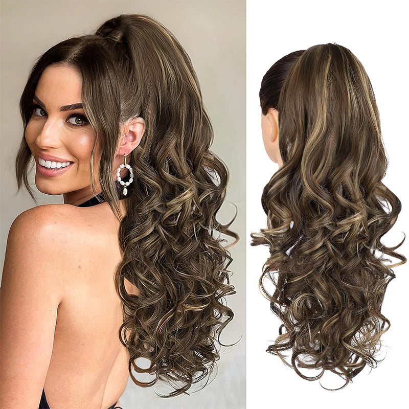 LunaLocks – Glamorous Wave Ponytail Extension