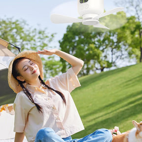 AeroLantern – 2-in-1 Outdoor Cooling Fan