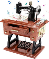 SewMelody – Wooden Sewing Machine Music Box