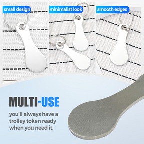 SmartCarry – Reusable Trolley Token Keyring