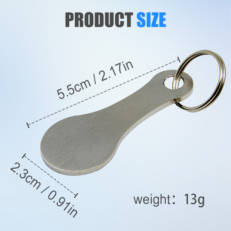 SmartCarry – Reusable Trolley Token Keyring