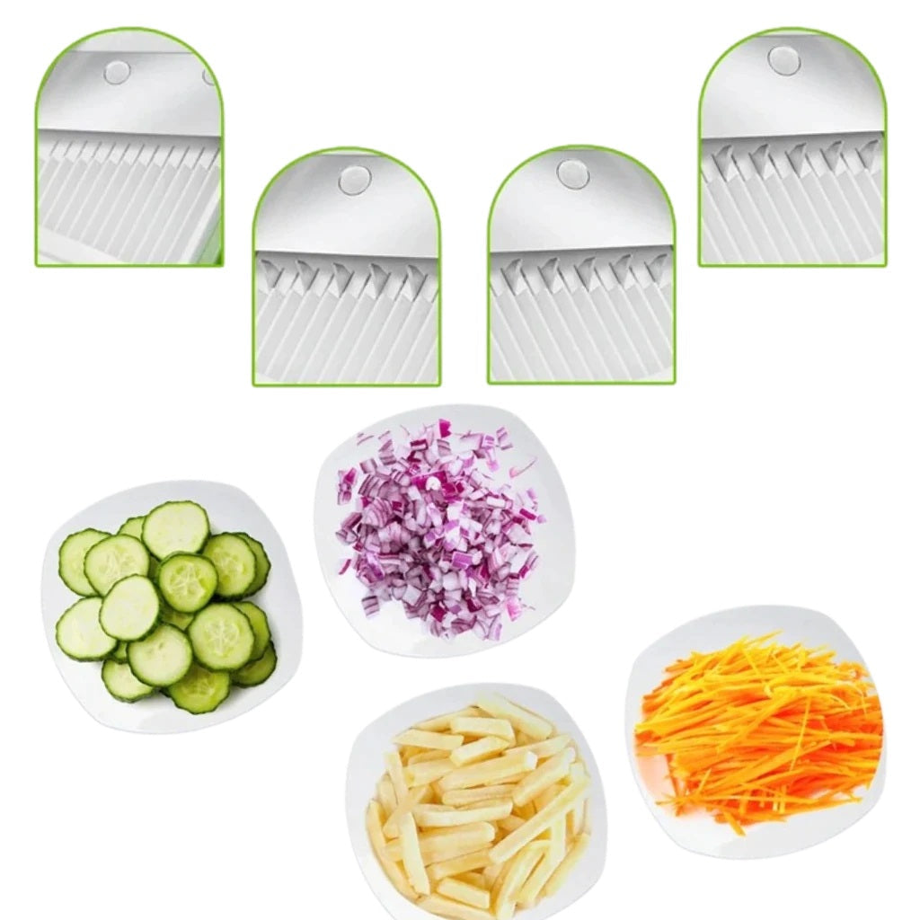 SliceMaster Pro - 4-in-1 Vegetable Slicer