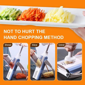 SliceMaster Pro - 4-in-1 Vegetable Slicer