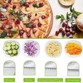 SliceMaster Pro - 4-in-1 Vegetable Slicer