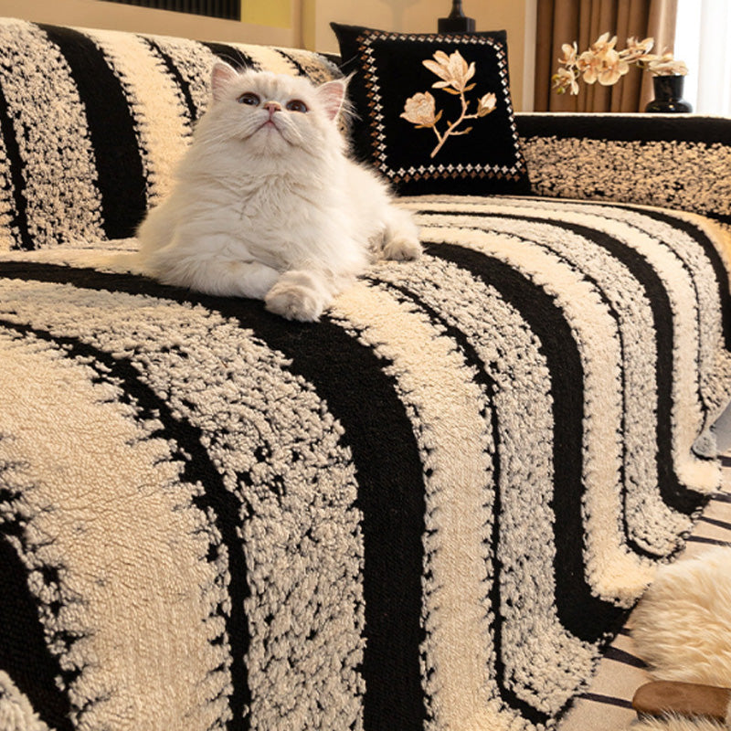 SnuggleFit – Plush Couch Protection Cover