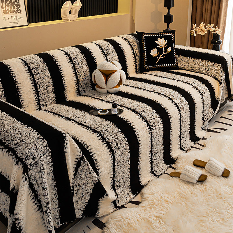 SnuggleFit – Plush Couch Protection Cover