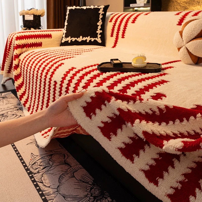 SnuggleFit – Plush Couch Protection Cover